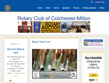 Tablet Screenshot of cmrotary.org